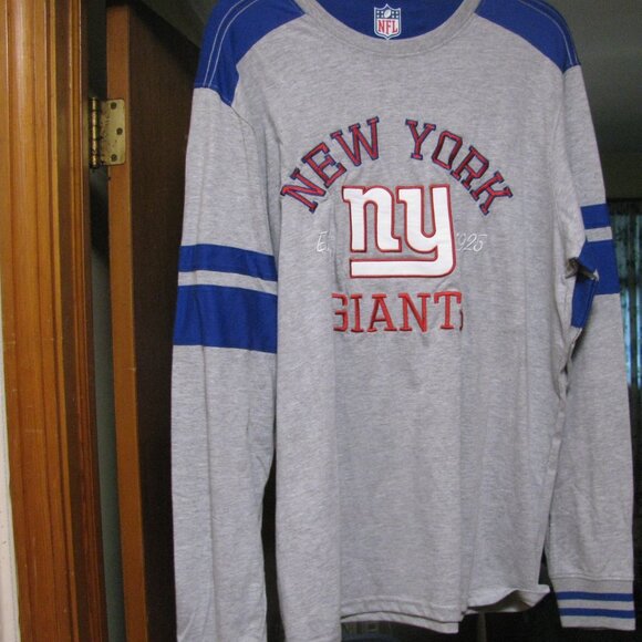 NEW YORK NY  GIANTS NFL EMBROIDERED LONG SLEEVE SHIRT SIZE XL NWOT????? GORGEOUS - Picture 8 of 8